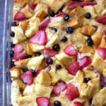 Mixed Berry French Toast Casserole