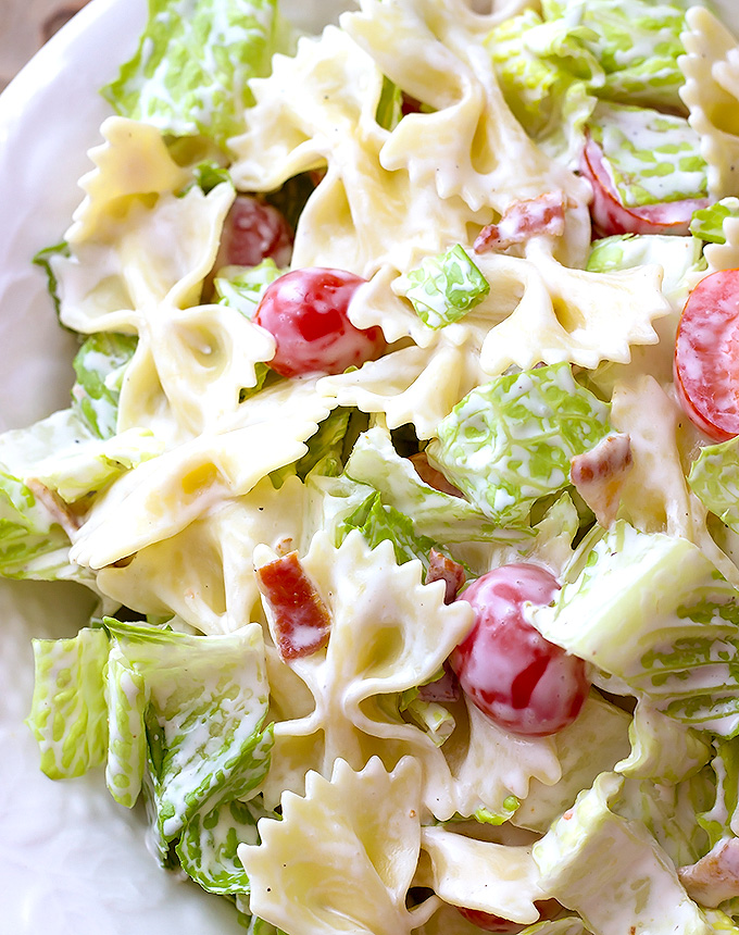 Ranch BLT Pasta Salad recipe