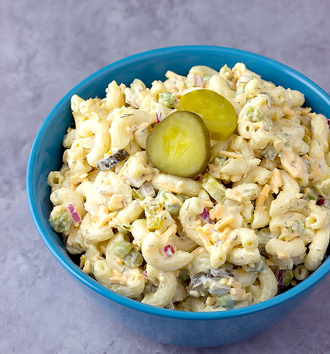 Dill Pickle Pasta Salad