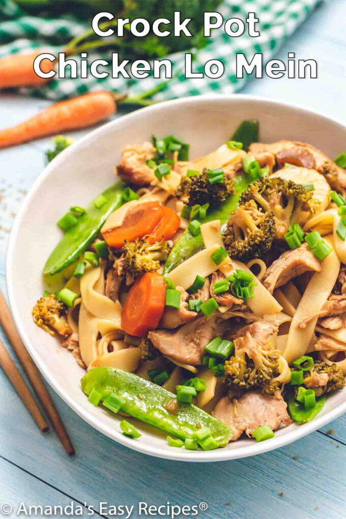 Crock Pot Chicken Lo Mein